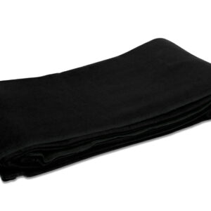 Moltonstücke schwarz