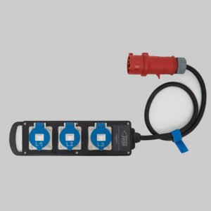 Verteiler 32A/400V - 3x 32A/230V